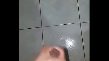 Preview 2 of Hit Mom And Boy - cum in toilet