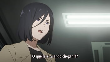Preview 4 of Anonymous Text Sex Chat 4148 - Kyoukai no Kanata 11 PT-BR Legendado 1080p HD