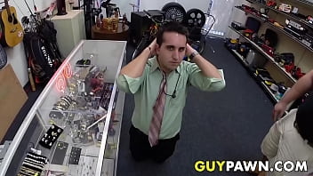 Preview 2 of Ramon Nomar Jordan Ash - Naughty pawn broker deeply dicking his customer
