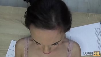 Preview 4 of Ldr Man - LOAN4K. Brunette babe is ready for anal sex to open tattoo studio