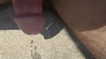 Preview 3 of At Furniture - My first cumshot on the beach (2019)