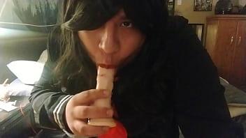 Preview 3 of Babe Dhaka Xxx - CD Japanese cosplay sucks dildo