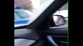 Preview 1 of Rim Anc Cum - russian girl showing boobs for drivers