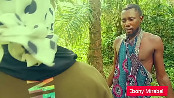 Preview 2 of Lesbian Prono Water - Doing research in a Bush,  and I see this man he help and snap me some pictures,  and we end up having sex