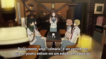 Preview 2 of Tara Foxx Street - Kyoukai no Kanata 08 PT-BR Legendado 1080p HD