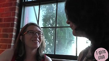 Preview 1 of Neeu Xxxbep - Randy ts chick riding lesbo tgirls cock