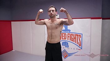 Preview 1 of Oral Miles - Juliette March fucked up in mixed wrestling match