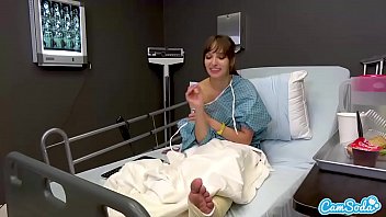 Preview 2 of Edison Highschool - CamSoda - Day 1 - Lexi Luna Hospital Big Tits Masturbation Therapy