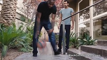 Preview 1 of Full Seks Video - Big black cocks tag teaming kinky tutor