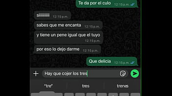 Preview 3 of Clocks Boots - Conversaci&oacute_n de WhatsApp con la puta de mi vecina parte 2
