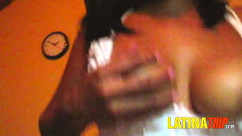 Preview 3 of Katy Borman Orgasm - Amateur Latina c. and Sits On Massive Cock