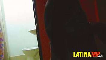Preview 1 of Katy Borman Orgasm - Amateur Latina c. and Sits On Massive Cock