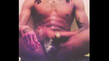 Preview 2 of Penis Close - Shower Milk