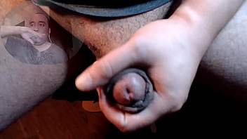 Preview 1 of School 10th - I am Naer and I&#039_m nutting on my hardwood floor(duel face-cock cams)