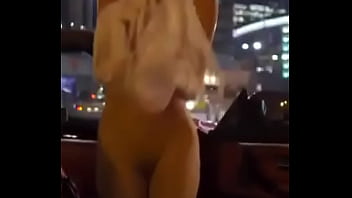 Preview 2 of 3soms Granny - Petite Blonde nude on street