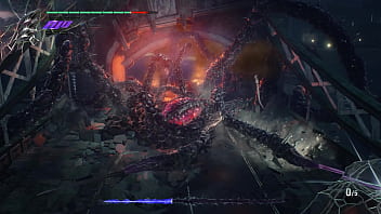 Preview 4 of Mom Sweaty - Let&#039_s Play: Devil May Cry 5 [with nude mods] | Part 1