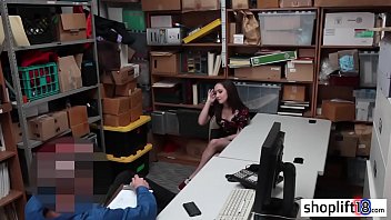 Preview 1 of Tabitha Stevens Hd - Perverted teen with big tits busted by a bad LP officer