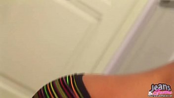Preview 2 of Sharon Leve - I need you to help me squeeze out of my new skinny jeans