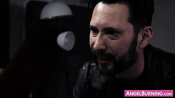 Preview 1 of Back Poun - Goth stunner Katrina Jade riding cock at her workplace