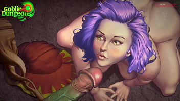Preview 1 of Ece Seckin Tube Su - Sorceress sucked off a fat troll with a big dick!