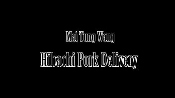 Preview 1 of Molly Mae Ftv - Mai Tung Wang Orders Hibachi Pork But Gets A Long Spicy Jamaican Sausage Instead