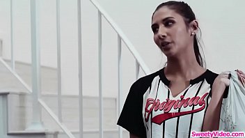 Preview 1 of Man Pussy Sucked - Teen babysitter licked by lesbian boss