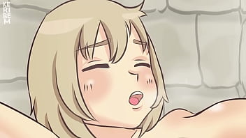 Preview 1 of One Girl And Two Boys - Falin x Marcille tribbing and licking pussy (Delicious in Dungeon Hentai)