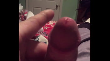 Preview 2 of Porne Xxx Fuck Vedio Hd - Chubby guy with small dick pre-cumming before jacking off