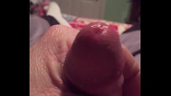 Preview 4 of Porne Xxx Fuck Vedio Hd - Chubby guy with small dick pre-cumming before jacking off