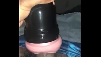 Preview 1 of Real Amateur Money Talks - BBC Fleshlight Fuck Hot