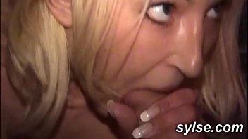 Preview 3 of Hot Sexfilm - 2 amateur milfs in restaurant : public sex