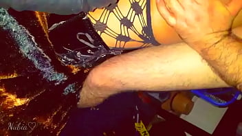 Preview 4 of B Gread Movie Making - Crossdresser nubia en leather me cogen rico
