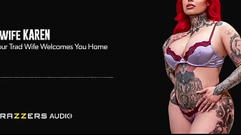 Preview 2 of Sani Lion Gym Xxx Hd - Your Trad Wife Welcomes You Home Xwife Karen / Brazzers/ Enter XVPROMO on official site for discount