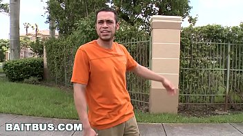 Preview 1 of Pornhu Bbw Japan For - BAIT BUS - Straight Guy Named Spencer Puts His Dick In Steven Ponce&#039_s Ass