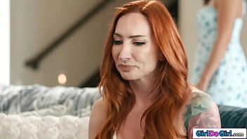 Preview 1 of Karlie Krush - My stepdaughter gives me my first rimjob