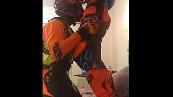 Preview 3 of German Handjob Pornstar Talk - gay motocross blowjob