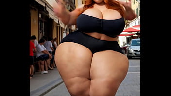 Preview 1 of Xxnx Mam With Son - Thick BBW dancing animation (Ai generated)