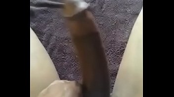 Preview 1 of Shooting A Load For The Ladies - Ts Dominique enjoying her big stick