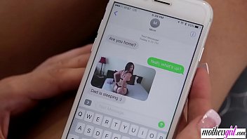 Preview 1 of Vallage Sex - Pornstar stepmom sexting her stepdaughter
