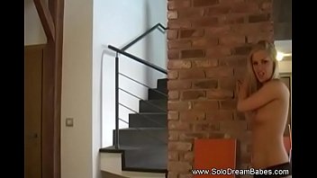 Preview 1 of Big Tit Little Teen - Solo Babe Is taking