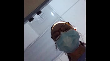 Preview 2 of Lou Lou Petite Agent - Vicky Tease Tuesday: Vicky Hylton Plays with Dildo at The ER