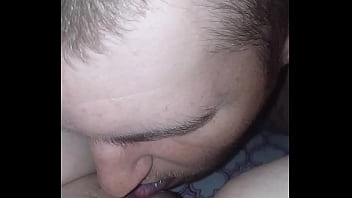 Preview 2 of Cfnm Watched Jerk - Homemade amateur tight pink pussy eating
