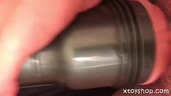 Preview 4 of Xxxx Vi - Fleshlight Pussy Pounding Hot