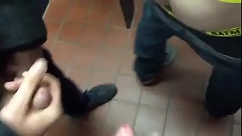 Preview 2 of Spiked Heels Ballbusting - 3 cocks cum outdoor