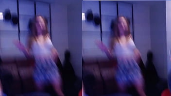 Preview 1 of Pump It Up Big Cock - rika hembrita bailando
