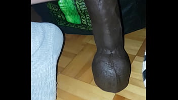 Preview 3 of In Dain - b. ram Monster dildo