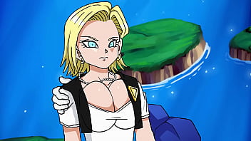 Preview 2 of Sleeping Alison Tyler - Rescuing Android 18 - Hentai Animated Video