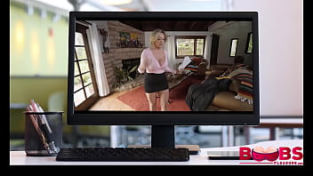 Preview 1 of Black Postman Fucked - Stepson Fucking My Big Boobs Hard