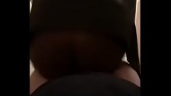 Preview 3 of Dildo Rub In Bus - Pipping black girl