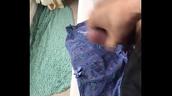 Preview 3 of Extreme Prolapse Cunt - Cock ring wank into panties